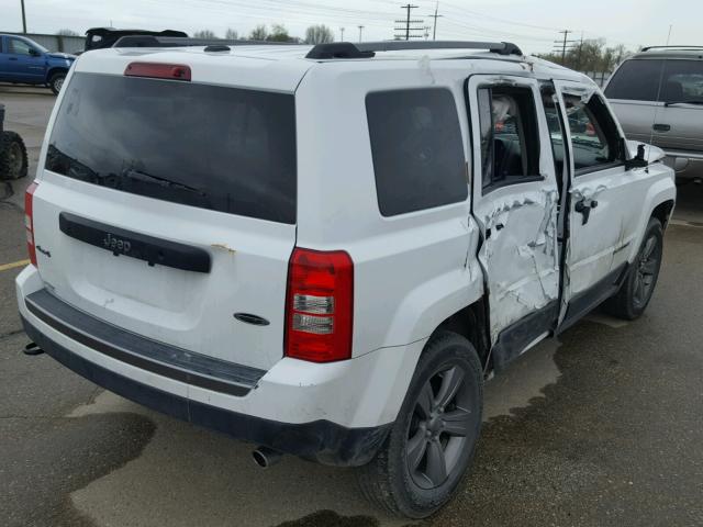 1C4NJRBB8GD776000 - 2016 JEEP PATRIOT SP WHITE photo 4