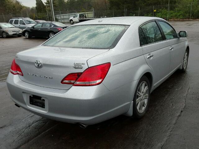 4T1BK3DB4AU363861 - 2010 TOYOTA AVALON XL SILVER photo 4