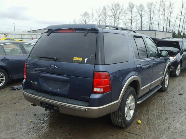 1FMDU74K64UB95669 - 2004 FORD EXPLORER E BLUE photo 4