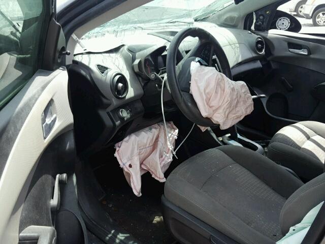 1G1JA5SHXD4123765 - 2013 CHEVROLET SONIC LS GRAY photo 9