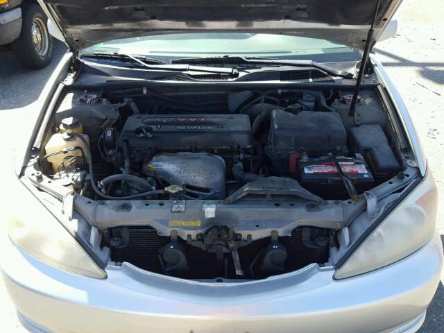 4T1BE32K92U034469 - 2002 TOYOTA CAMRY LE SILVER photo 7