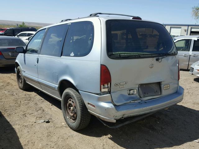 4N2DN11W0PD823863 - 1993 NISSAN QUEST GXE TEAL photo 3