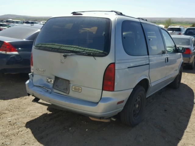 4N2DN11W0PD823863 - 1993 NISSAN QUEST GXE TEAL photo 4