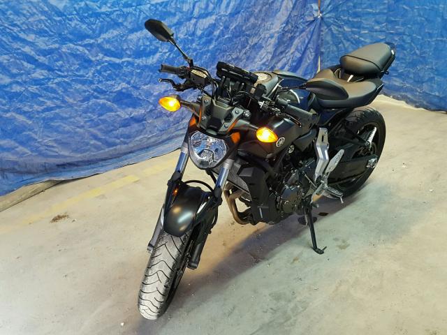 JYARM06E0GA005522 - 2016 YAMAHA FZ07 BLACK photo 2