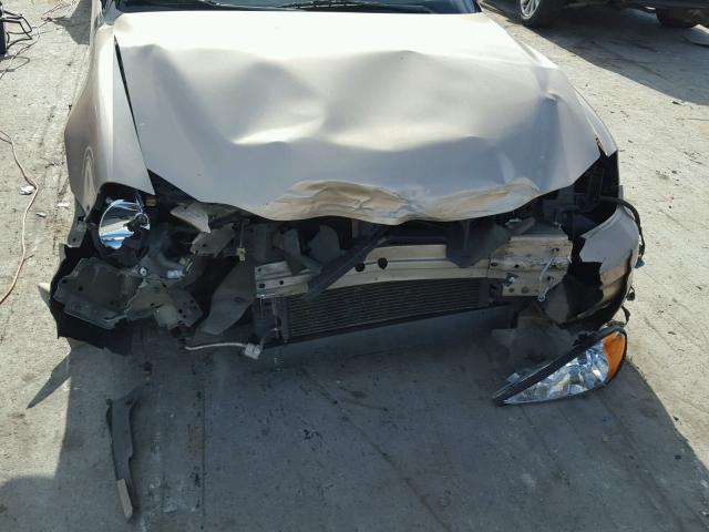 1G2NF52E34M533814 - 2004 PONTIAC GRAND AM S Ոսկեգույն լուսանկար 9