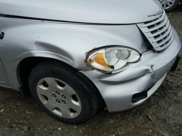 3A8FY48989T540413 - 2009 CHRYSLER PT CRUISER SILVER photo 9