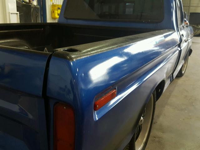 F15GNEF2864 - 1979 FORD F150 BLUE photo 9