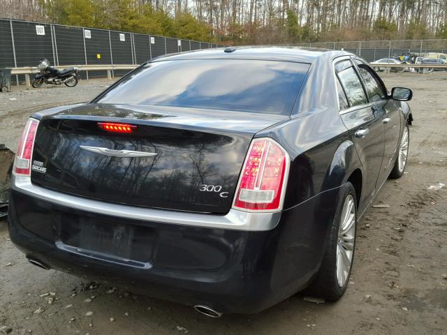 2C3CCADG6DH710088 - 2013 CHRYSLER 300C VARVA BLACK photo 4