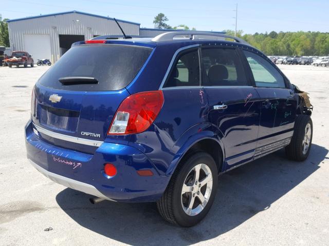 3GNAL3EKXDS581391 - 2013 CHEVROLET CAPTIVA LT BLUE photo 1