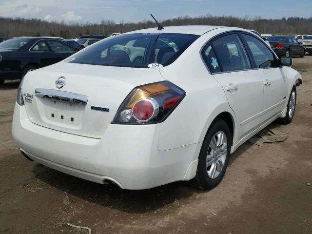 1N4CL2AP3BC171635 - 2011 NISSAN ALTIMA HYB WHITE photo 4