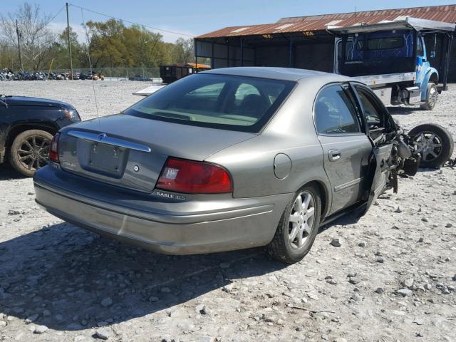 1MEFM50U42G653258 - 2002 MERCURY SABLE GS TAN photo 4