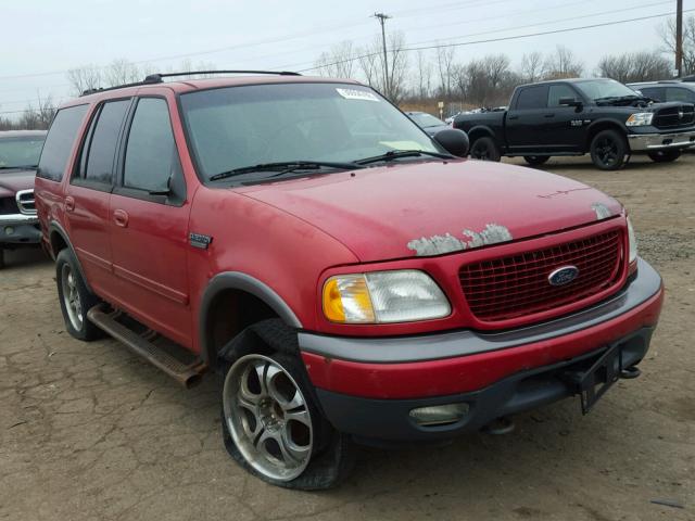 1FMRU16W01LB52319 - 2001 FORD EXPEDITION BURGUNDY photo 1