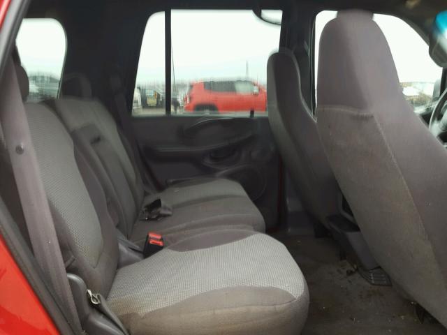 1FMRU16W01LB52319 - 2001 FORD EXPEDITION BURGUNDY photo 6