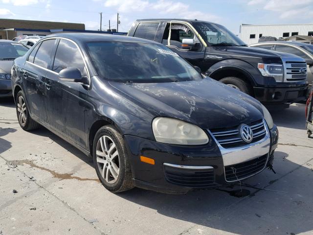 3VWSG71K95M609022 - 2005 VOLKSWAGEN NEW JETTA BLACK photo 1