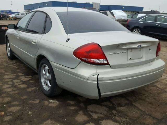 1FAFP55214A211422 - 2004 FORD TAURUS SES TAN photo 3