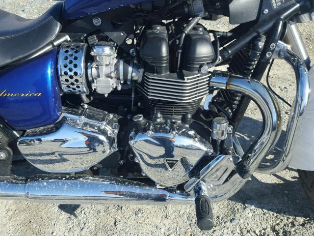 SMT905RN6DT567841 - 2013 TRIUMPH MOTORCYCLE AMERICA BLUE photo 7