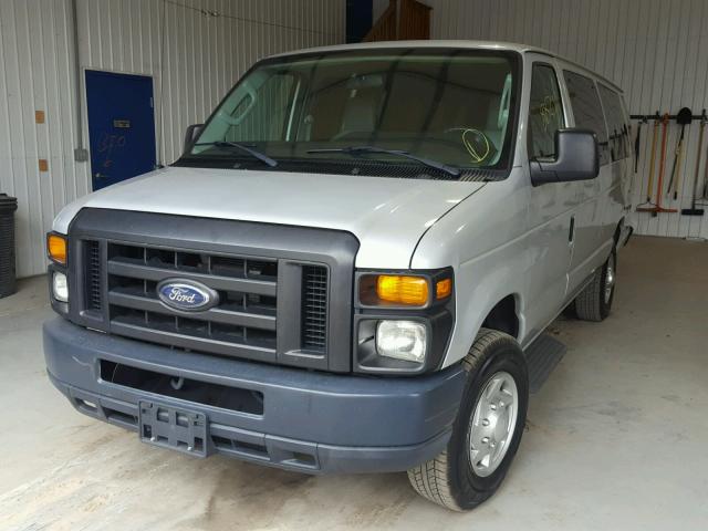 1FBSS3BL4CDB27573 - 2012 FORD ECONOLINE SILVER photo 2