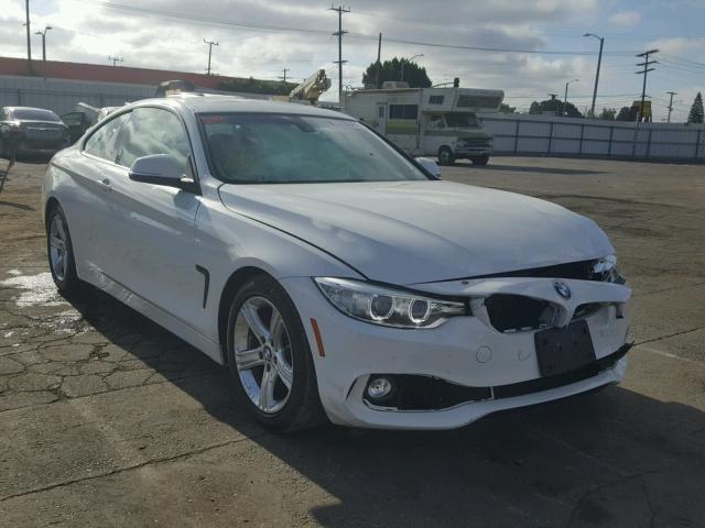 WBA3N7C52EF718178 - 2014 BMW 428 I WHITE photo 1