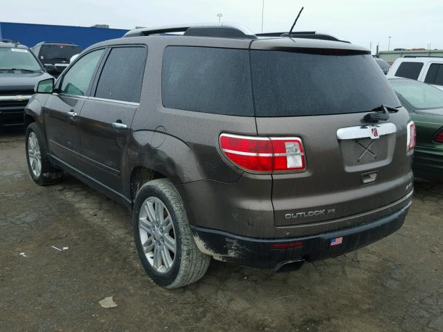 5GZEV23D99J162183 - 2009 SATURN OUTLOOK XR ყავისფერი ფოტო 3