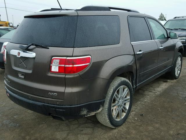 5GZEV23D99J162183 - 2009 SATURN OUTLOOK XR ყავისფერი ფოტო 4