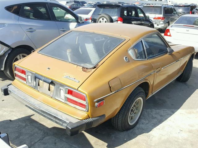 HLS30379671 - 1977 NISSAN 280Z GOLD photo 4