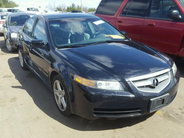 19UUA66245A033547 - 2005 ACURA TL BLACK photo 1