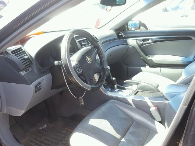 19UUA66245A033547 - 2005 ACURA TL BLACK photo 5