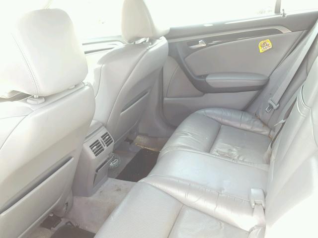 19UUA66245A033547 - 2005 ACURA TL BLACK photo 6