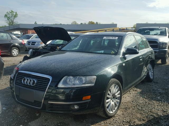 WAUKH74F27N106453 - 2007 AUDI A6 AVANT Q GREEN photo 2