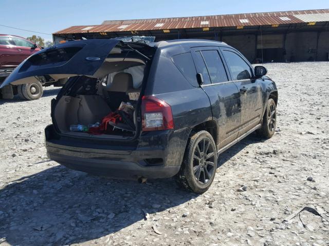 1C4NJCBA1ED785851 - 2014 JEEP COMPASS SP BLACK photo 4