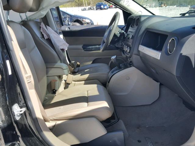 1C4NJCBA1ED785851 - 2014 JEEP COMPASS SP BLACK photo 5