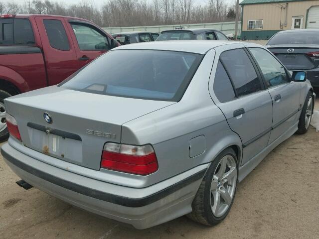 WBACD4324TAV42378 - 1996 BMW 328 I AUTO SILVER photo 4