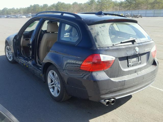 WBAVT73588FZ37312 - 2008 BMW 328 XIT BLUE photo 3