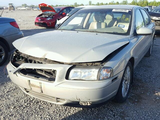 YV1TS92D931306585 - 2003 VOLVO S80 SILVER photo 2