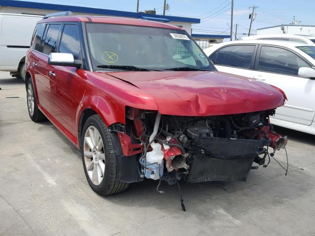 2FMGK5DC6CBD06855 - 2012 FORD FLEX LIMIT RED photo 1