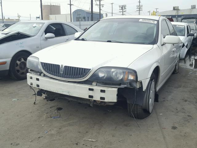 1LNHM86S24Y688049 - 2004 LINCOLN LS WHITE photo 2