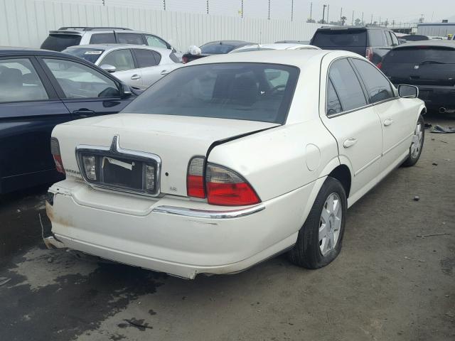 1LNHM86S24Y688049 - 2004 LINCOLN LS 白色 照片 4