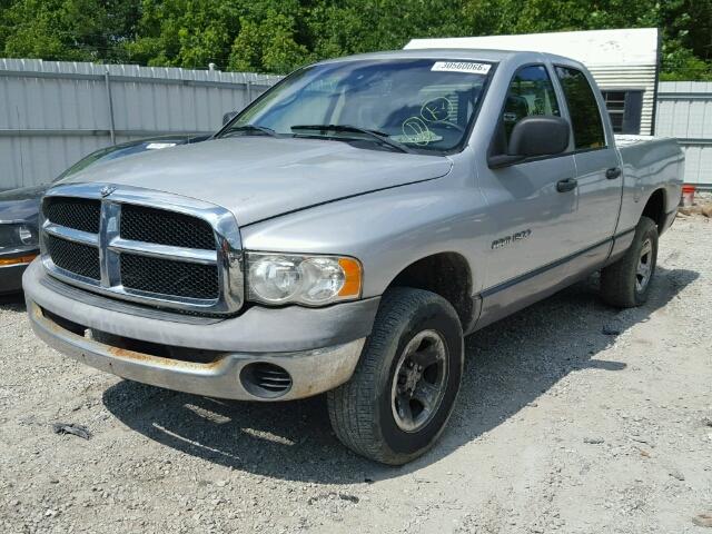 1D7HU18N54J130097 - 2004 DODGE RAM 1500 S SILVER photo 2