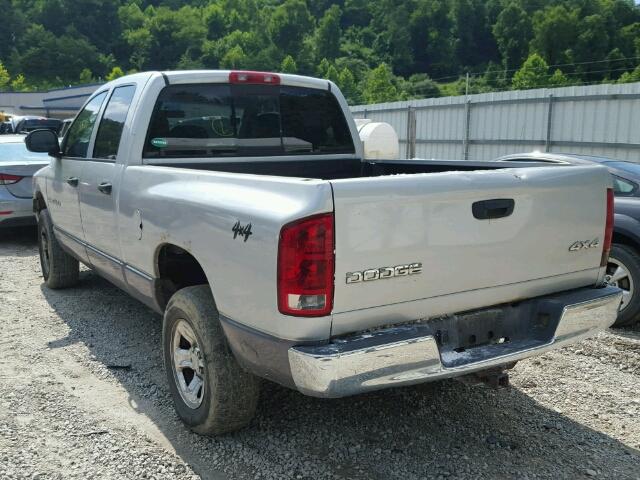 1D7HU18N54J130097 - 2004 DODGE RAM 1500 S SILVER photo 3