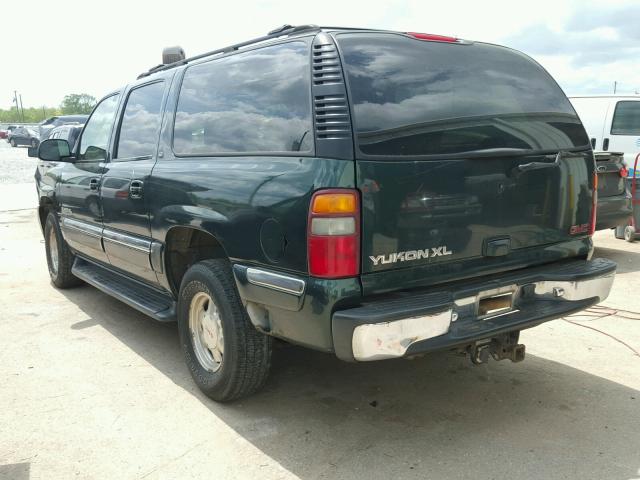 1GKFK16Z22J139659 - 2002 GMC YUKON XL K GREEN photo 3