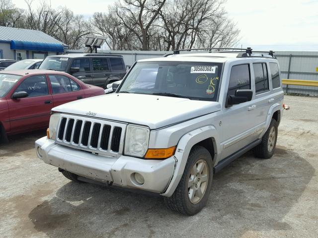1J8HG58P37C520479 - 2007 JEEP COMMANDER Gümüş foto 2