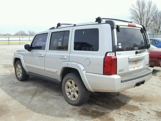 1J8HG58P37C520479 - 2007 JEEP COMMANDER Gümüş foto 3