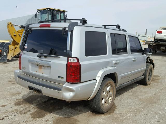 1J8HG58P37C520479 - 2007 JEEP COMMANDER Gümüş foto 4
