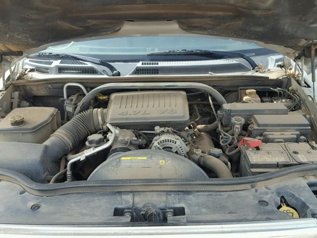 1J8HG58P37C520479 - 2007 JEEP COMMANDER Gümüş foto 7