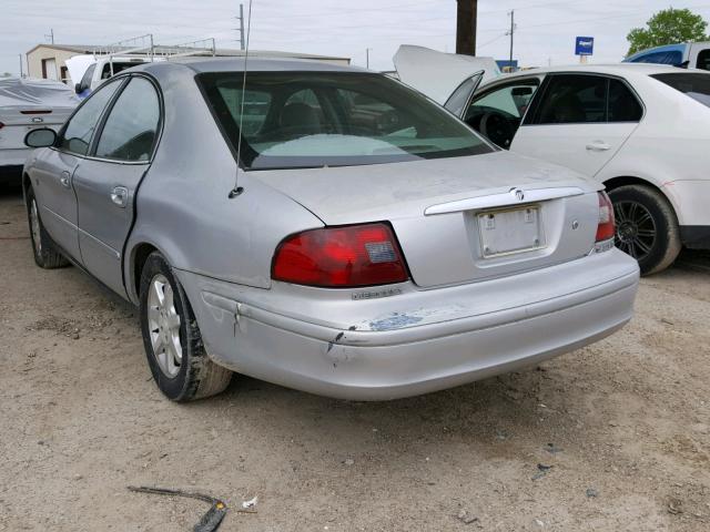 1MEFM55S42A612722 - 2002 MERCURY SABLE LS P SILVER photo 3