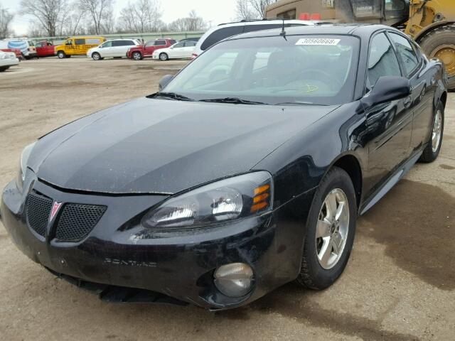 2G2WS522751147707 - 2005 PONTIAC GRAND PRIX BLACK photo 2