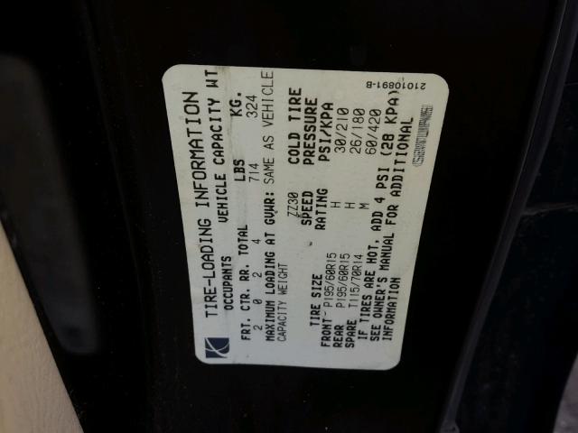 1G8ZH1279TZ169055 - 1996 SATURN SC2 GREEN photo 10