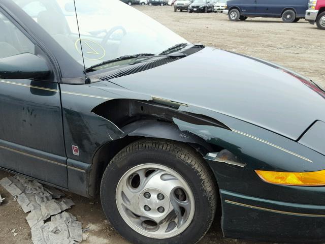 1G8ZH1279TZ169055 - 1996 SATURN SC2 GREEN photo 9