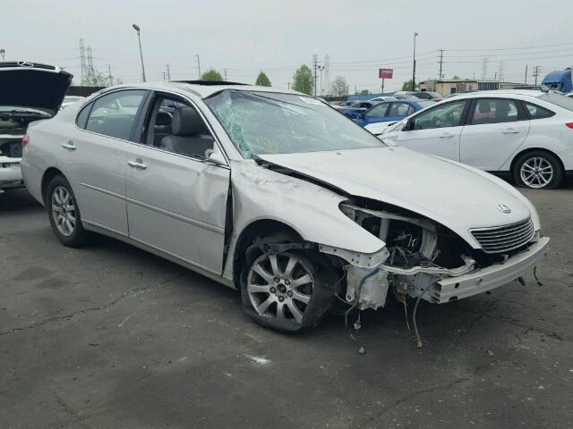 JTHBA30G255056616 - 2005 LEXUS ES 330 SILVER photo 1