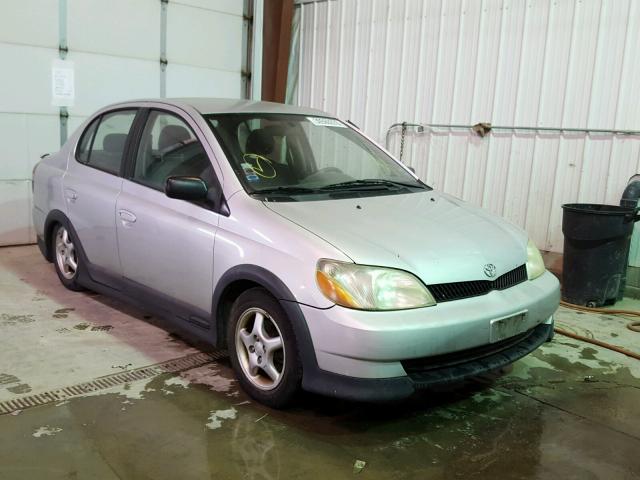 JTDBT123910162529 - 2001 TOYOTA ECHO SILVER photo 1